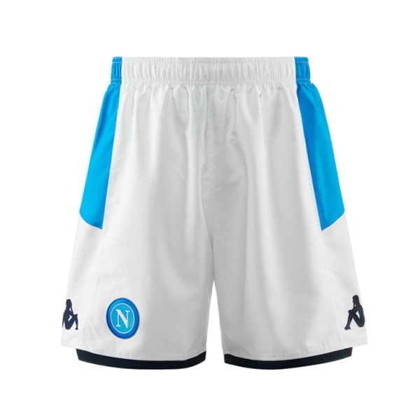 Pantalon Football Naples Domicile 2019-20 Blanc Bleu